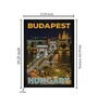 Budapest Hungary Texture Paper Framed Art Print
