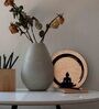 Buddha 3D Brown Wooden Wall Art