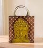 Buddha Adrian Yellow Iron Magazine Rack