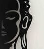 Buddha Black Spiritual Metal Wall Art