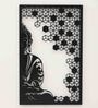 Buddha Black Spiritual Metal Wall Art