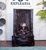 Buddha Brown Fiber Glass Indoor Fountain