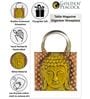 Buddha Copper Iron Magazine Rack