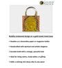 Buddha Copper Iron Magazine Rack