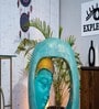 Buddha Face Shower Aqua Fiber Glass Indoor Fountain