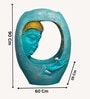 Buddha Face Shower Aqua Fiber Glass Indoor Fountain