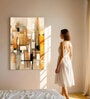 (1Pc) Multicolor Canvas Stretched Abstract  Wall Art