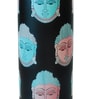 Buddha Graphic Art Print Black Stainless Steel 950ml Water Bottle