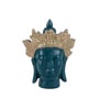 Buddha Green Polyresin Idol