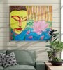Buddha Handmade Acrylic Paint On Canvas Unframed