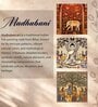 Buddha Madhubani Stretched Canvas Painting
