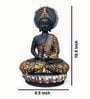 Buddha Multicolour Polyresin Statue