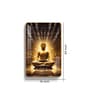 Buddha's Glow MDF Wood Acrylic Wall Art