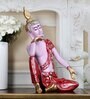 Buddha Serenity Pink Polyresin Idol