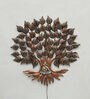 Iron Piple Tree Wall Art In Brown