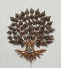 Iron Piple Tree Wall Art In Brown
