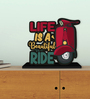 Life Is A Beautiful Ride Wooden Quote Sign