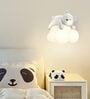 Buddy Bear Cloud Wall Light Resin Body Tri-Color LED Cute Decorative Wall Lamp for Kids Room Nursery