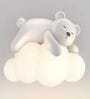 Buddy Bear Cloud Wall Light Resin Body Tri-Color LED Cute Decorative Wall Lamp for Kids Room Nursery