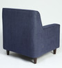 Buena Lounge Chair In Navy Blue Colour