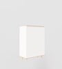 Buffet Cabinet Sideboard In White And Canyon Oak Colour