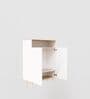 Buffet Cabinet Sideboard In White And Canyon Oak Colour