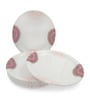 Buffet Plate Set   Festive 12.5  , Stain Free, Glazed Finish, Pure Melamine ,6 Nos.