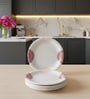 Buffet Plate Set   Festive 12.5  , Stain Free, Glazed Finish, Pure Melamine ,6 Nos.