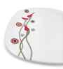 Buffet Plate Set   Flamingo 12.5  , Stain Free, Glazed Finish, Pure Melamine ,6 nos.