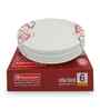 Buffet Plate Set   Indian Square 12.5  , Stain Free, Glazed Finish, Pure Melamine ,6 Nos.