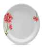Buffet Plate Set   Orchid Blossom 12.5  , Stain Free, Glazed Finish, Pure Melamine ,6 nos.