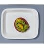 Set of 6 Buffet Rectangular Plate 16.6 X16.2 Cm