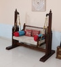 Buji Solid Wood Swing in Walnut Colour