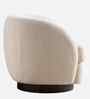 Bula Boucle Barrel Chair In Beige Colour