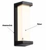 Bulkhead Rainproof 12 Watts Warm White LED Outdoor Wall Light