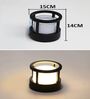 Bulkhead Rainproof Round 12 Watts 6inch Warm White LED Outdoor Gate Light