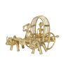 Bullock cart-Dhokra Art
