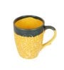 Bumblebee Black and Yellow  Ceramic (Set of 4) Tea Cups