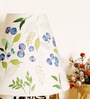 Bunch Multicolor Cotton Shade Table Lamp with Wood Base