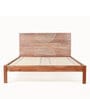 Bunka King Size Bed In Natural Finish