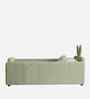 Bunny Boucle Kids Toddler Bed In Green Colour