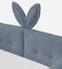 Bunny Boucle Kids Twin Bed In Blue Colour