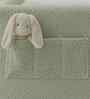Bunny Boucle Kids Twin Bed In Green Colour