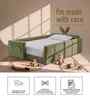 Bunny Boucle Kids Twin Bed In Green Colour