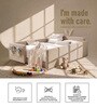 Bunny Kids Toddler Bed In Camel Colour