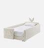 Bunny Kids Twin Bed in Beige Colour