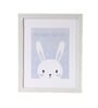Bunny Multicolour Canvas Set Of 1 Wall Art