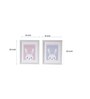 Bunny Multicolour Canvas Set Of 1 Wall Art
