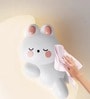 Bunny Rabbit Wall Light Resin Body Tri-Color LED Cute Decorative Wall Lamp for Kids Room Bedroom