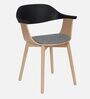 Buren Febric Dining Chair in Grey Colour